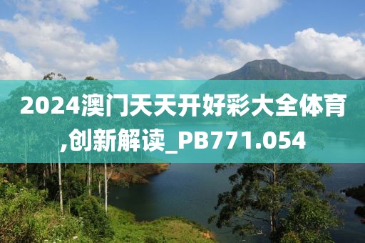 2024澳门天天开好彩大全体育,创新解读_PB771.054