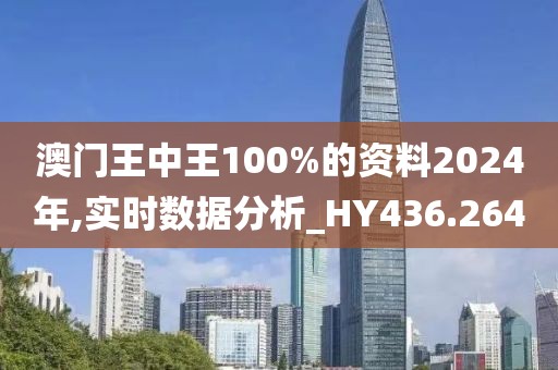 澳门王中王100%的资料2024年,实时数据分析_HY436.264