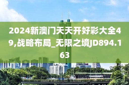 2024新澳门天天开好彩大全49,战略布局_无限之境JD894.163
