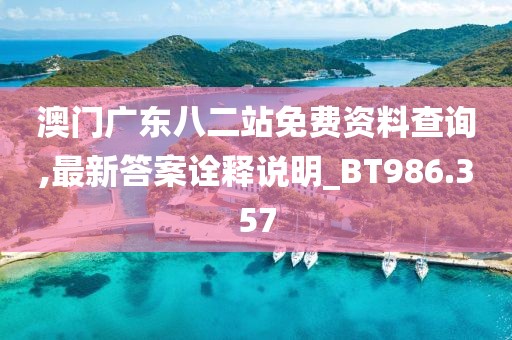 澳门广东八二站免费资料查询,最新答案诠释说明_BT986.357