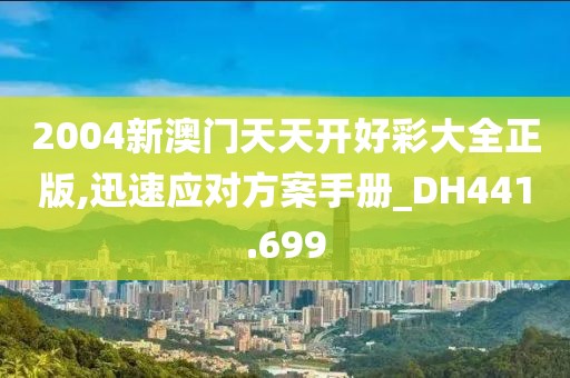 2004新澳门天天开好彩大全正版,迅速应对方案手册_DH441.699