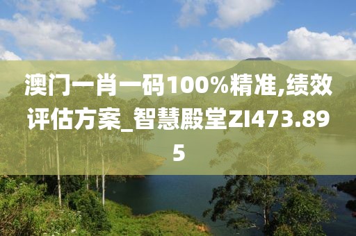 澳门一肖一码100%精准,绩效评估方案_智慧殿堂ZI473.895