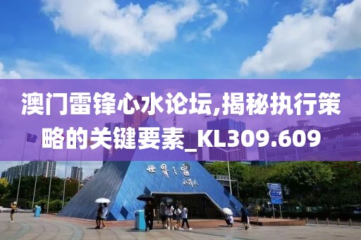 澳门雷锋心水论坛,揭秘执行策略的关键要素_KL309.609