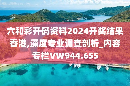 六和彩开码资料2024开奖结果香港,深度专业调查剖析_内容专栏VW944.655