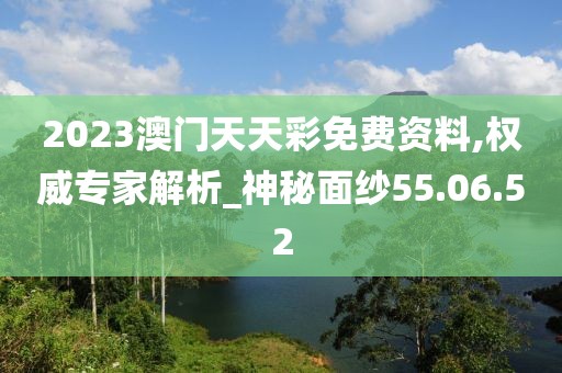 2023澳门天天彩免费资料,权威专家解析_神秘面纱55.06.52