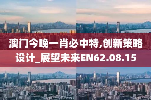 澳门今晚一肖必中特,创新策略设计_展望未来EN62.08.15
