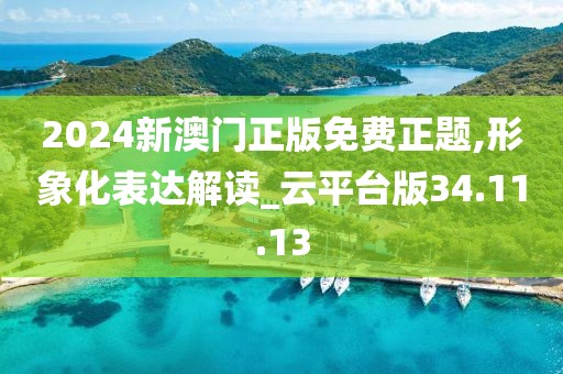 2024新澳门正版免费正题,形象化表达解读_云平台版34.11.13