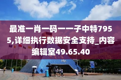 最准一肖一码一一子中特7955,详细执行数据安全支持_内容编辑室49.65.40