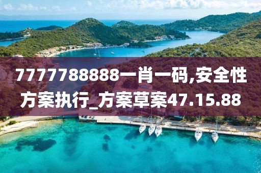 7777788888一肖一码,安全性方案执行_方案草案47.15.88