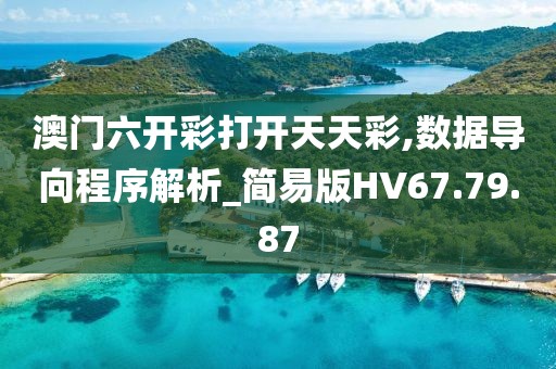 澳门六开彩打开天天彩,数据导向程序解析_简易版HV67.79.87