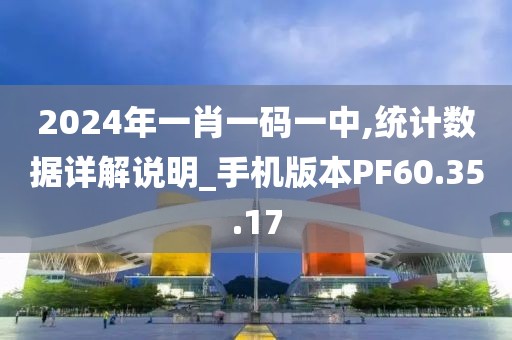 2024年一肖一码一中,统计数据详解说明_手机版本PF60.35.17
