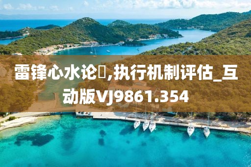 雷锋心水论枟,执行机制评估_互动版VJ9861.354