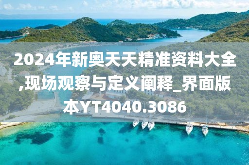 2024年新奥天天精准资料大全,现场观察与定义阐释_界面版本YT4040.3086