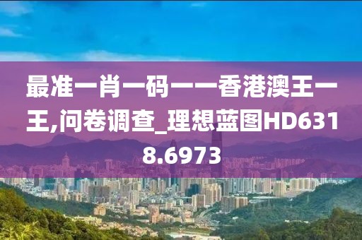 最准一肖一码一一香港澳王一王,问卷调查_理想蓝图HD6318.6973
