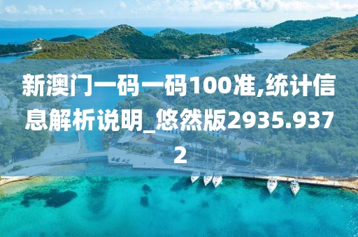 新澳门一码一码100准,统计信息解析说明_悠然版2935.9372