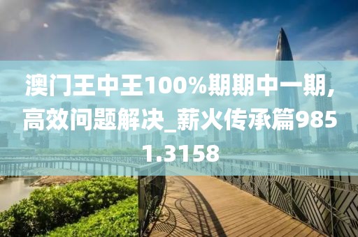 澳门王中王100%期期中一期,高效问题解决_薪火传承篇9851.3158