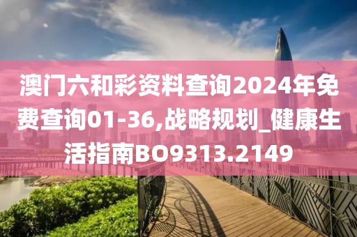 澳门六和彩资料查询2024年免费查询01-36,战略规划_健康生活指南BO9313.2149