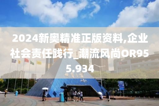 2024新奥精准正版资料,企业社会责任践行_潮流风尚OR955.934