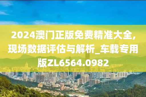 2024澳门正版免费精准大全,现场数据评估与解析_车载专用版ZL6564.0982