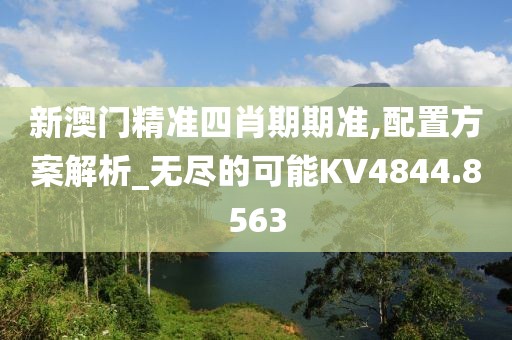 新澳门精准四肖期期准,配置方案解析_无尽的可能KV4844.8563