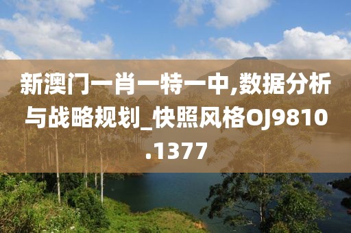 新澳门一肖一特一中,数据分析与战略规划_快照风格OJ9810.1377