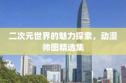 二次元世界的魅力探索，动漫帅图精选集