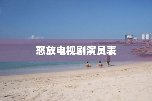 怒放电视剧演员表