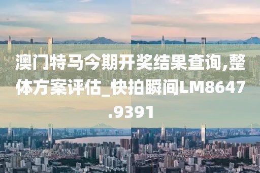 澳门特马今期开奖结果查询,整体方案评估_快拍瞬间LM8647.9391
