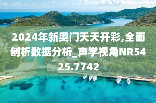 2024年新奥门天天开彩,全面剖析数据分析_声学视角NR5425.7742