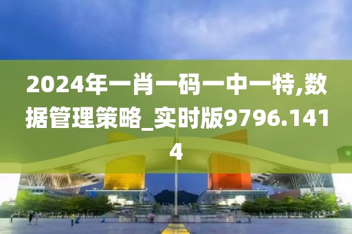 2024年一肖一码一中一特,数据管理策略_实时版9796.1414