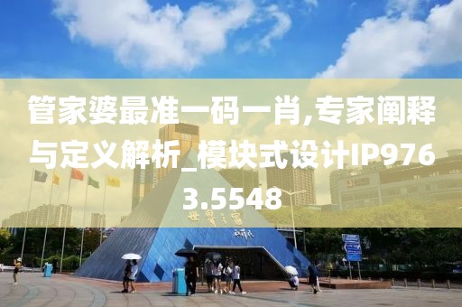 管家婆最准一码一肖,专家阐释与定义解析_模块式设计IP9763.5548