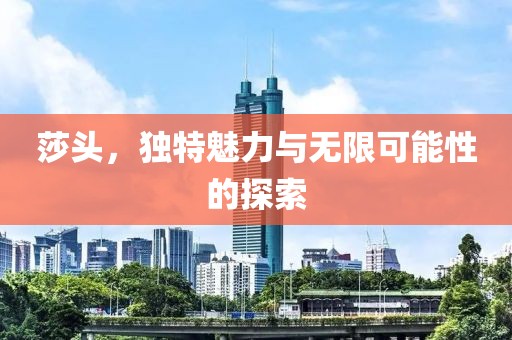 莎头，独特魅力与无限可能性的探索