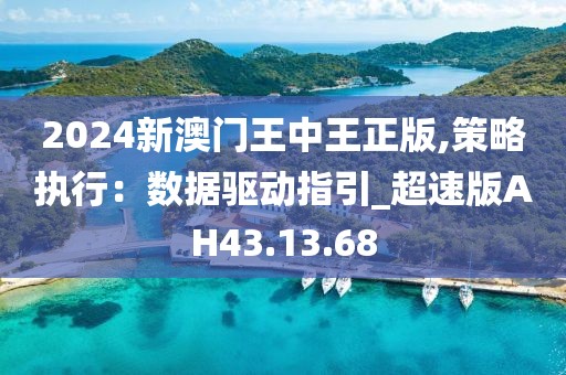2024新澳门王中王正版,策略执行：数据驱动指引_超速版AH43.13.68