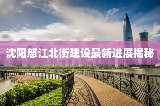 沈阳怒江北街建设最新进展揭秘