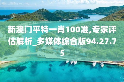 新澳门平特一肖100准,专家评估解析_多媒体综合版94.27.75