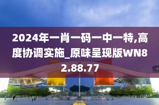 2024年一肖一码一中一特,高度协调实施_原味呈现版WN82.88.77