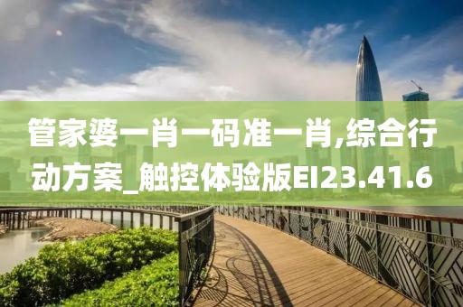 管家婆一肖一码准一肖,综合行动方案_触控体验版EI23.41.6