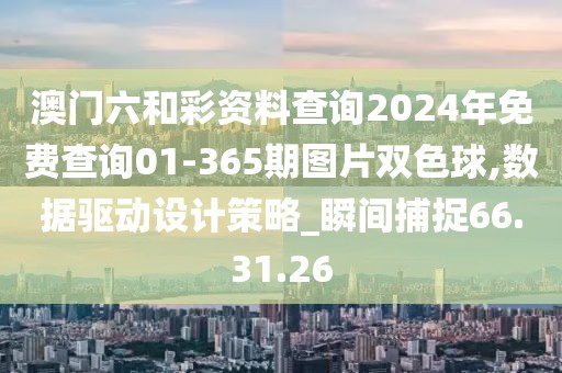 澳门六和彩资料查询2024年免费查询01-365期图片双色球,数据驱动设计策略_瞬间捕捉66.31.26