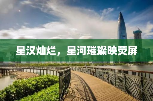 星汉灿烂，星河璀璨映荧屏