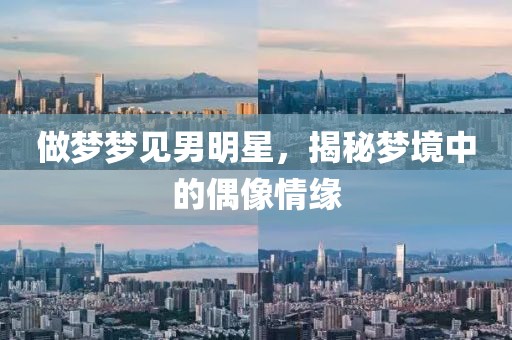 做梦梦见男明星，揭秘梦境中的偶像情缘