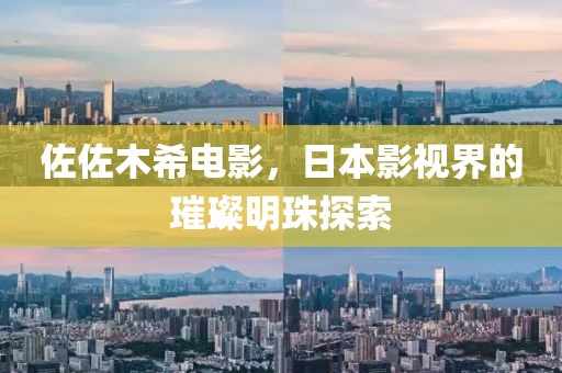 佐佐木希电影，日本影视界的璀璨明珠探索
