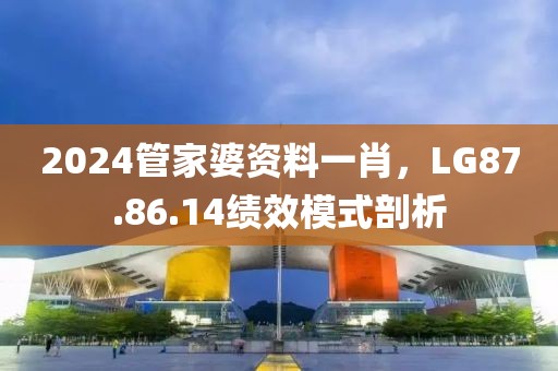 2024管家婆资料一肖，LG87.86.14绩效模式剖析