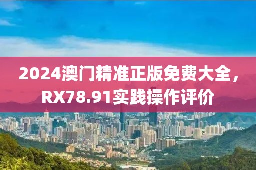 2024澳门精准正版免费大全，RX78.91实践操作评价