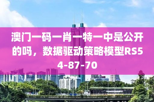 澳门一码一肖一特一中是公开的吗，数据驱动策略模型RS54-87-70
