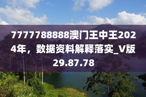 7777788888澳门王中王2024年，数据资料解释落实_V版29.87.78