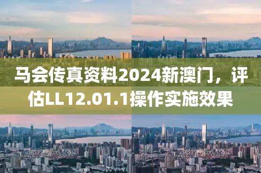 马会传真资料2024新澳门，评估LL12.01.1操作实施效果