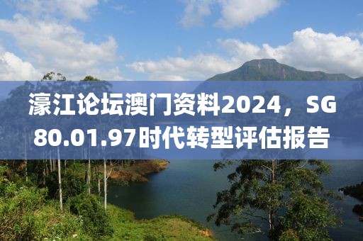 濠江论坛澳门资料2024，SG80.01.97时代转型评估报告