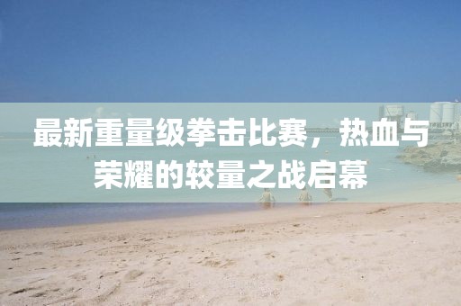 最新重量级拳击比赛，热血与荣耀的较量之战启幕