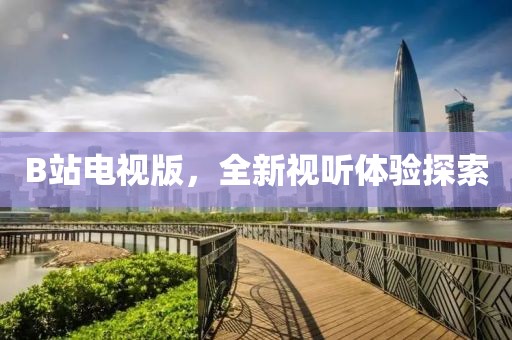 B站电视版，全新视听体验探索