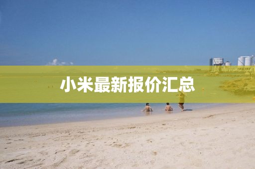 小米最新报价汇总